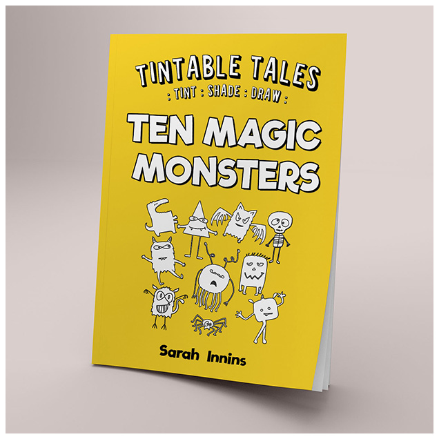 Tintable Tales: Ten Magic Monsters